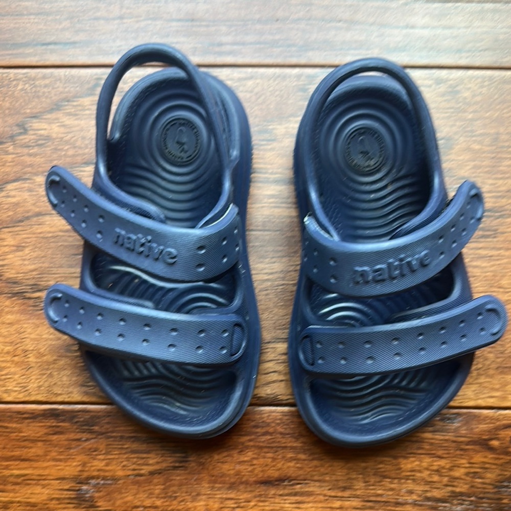 Native Kids Blue Sandals